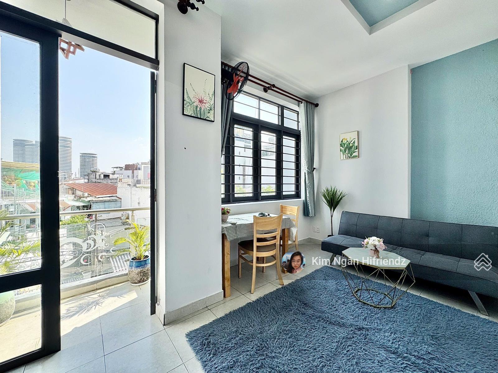 Siêu phẩm 1 phòng ngủ + 1 phòng khách có ban công siêu rộng ngay Điện Biên Phủ - được nuôi pet