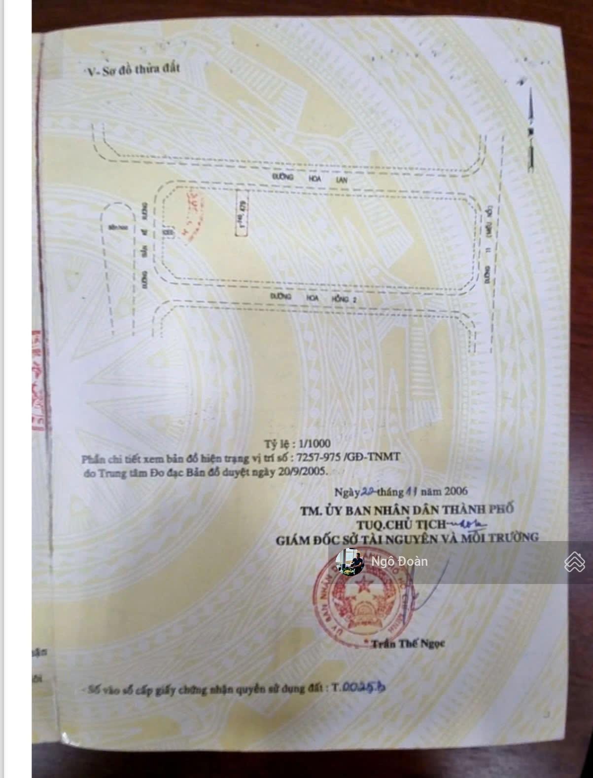 Bán nhà mặt tiền đường Hoa Lan 4 x16m, trệt, 3 lầu giá bán 19 tỷ