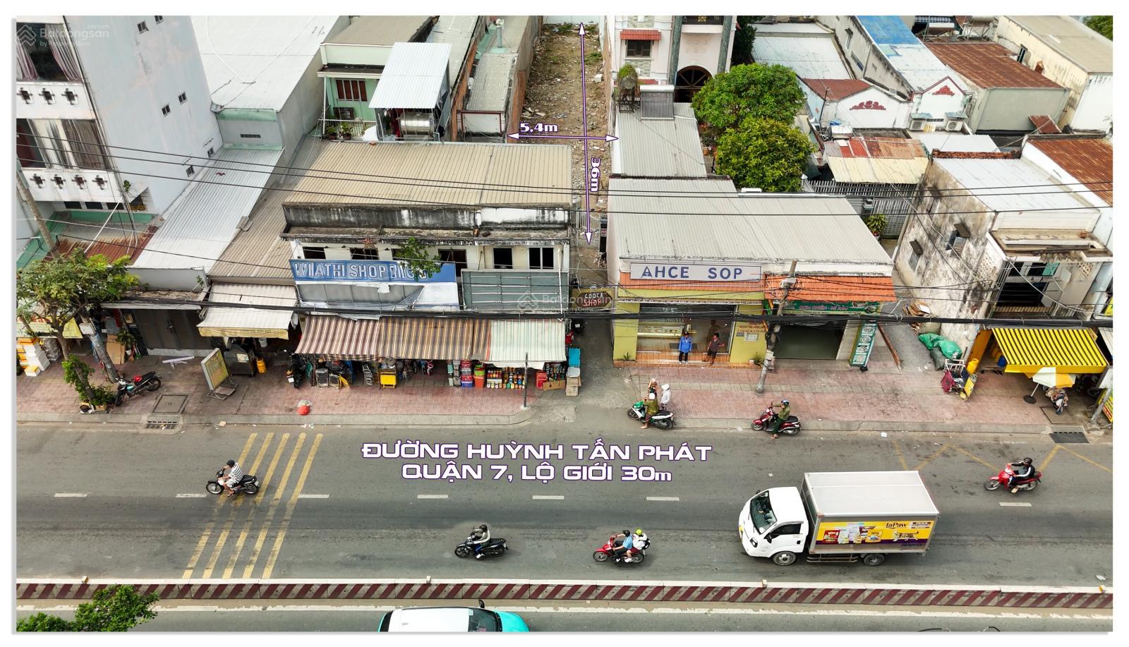 Nhà 5,4x36m (207m2), mặt tiền lùi Huỳnh Tấn Phát Quận 7 chỉ 12,95 tỷ (63 triệu/m2) Nhà 5,4x36m (207m2), mặt tiền lùi Huỳnh Tấn Phát Quận 7 chỉ 12,95 tỷ (63 triệu/m2)