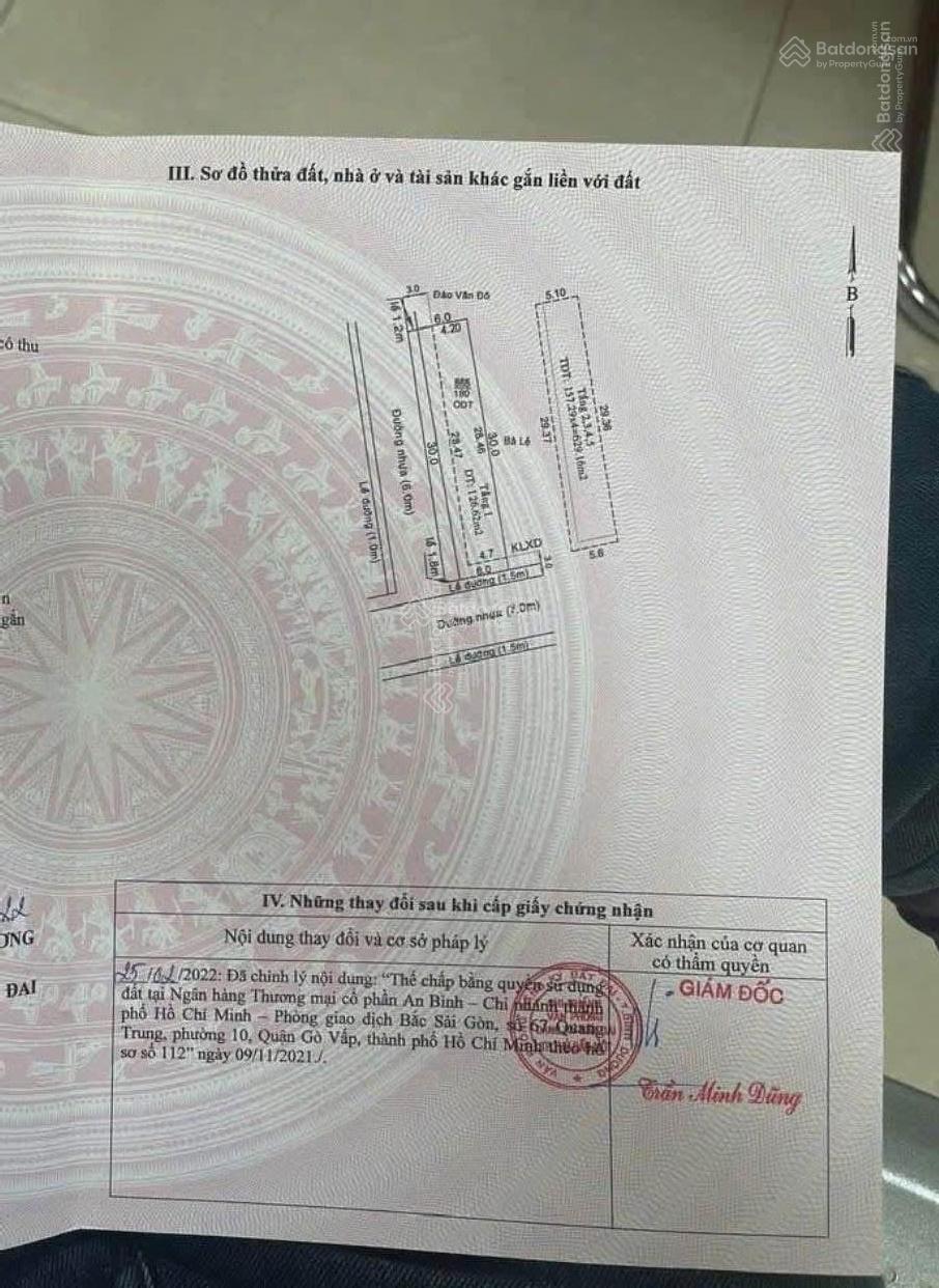 CHDV cạnh đại học Thủ Dầu Một dòng tiền gần 700tr/năm chỉ 13.2 tỷ