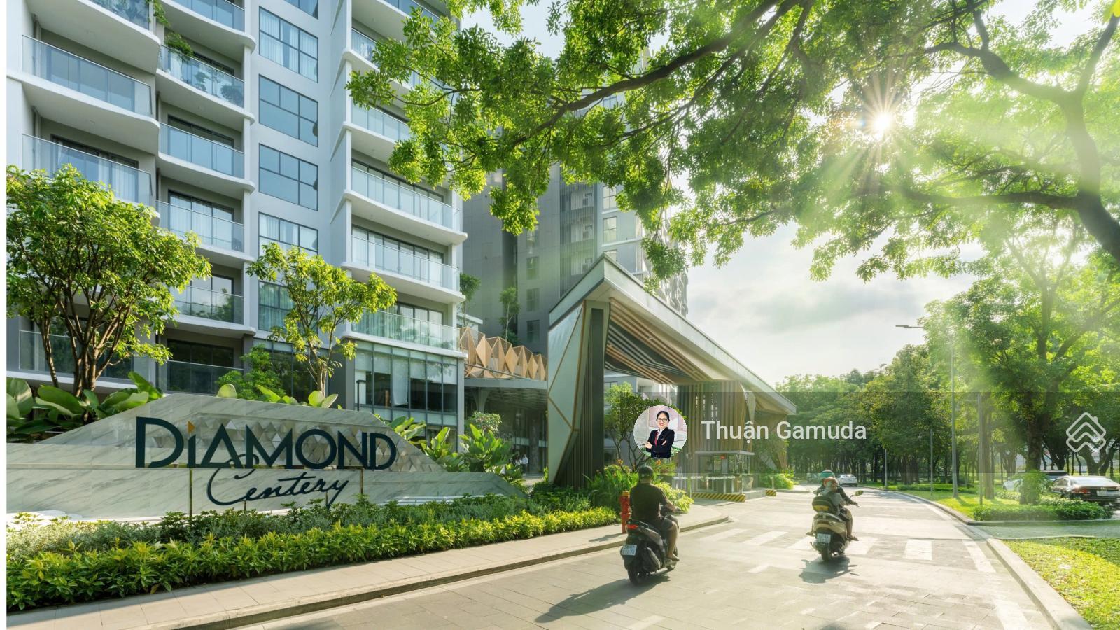 Căn 96m2 2PN+1 - View hồ bơi - Chỉ 8.3tỷ (Full 102%) Diamond Centery - Vị trí đẹp, nhà mới CĐT