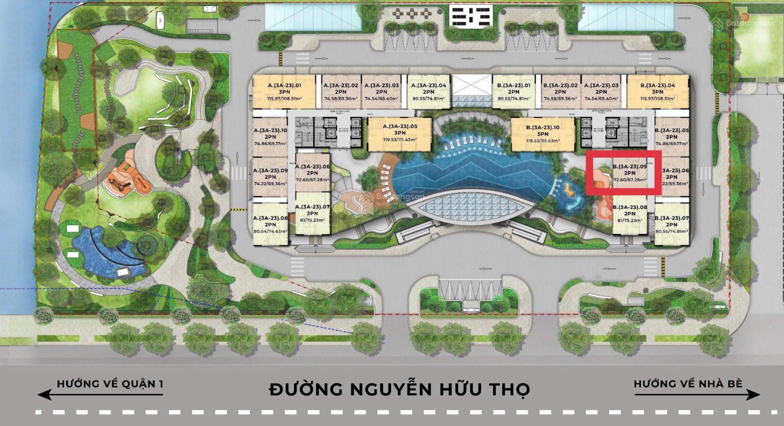 Khách thiện chí bán căn hộ 72m2 Essensia Sky view hồ bơi giá chỉ 5.353 tỷ lịch tt đặc biệt