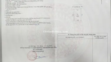 Bán đất 50m2 tại đường 6, xã Thanh Bình, Chương Mỹ, Hà Nội, 1,45 tỷ