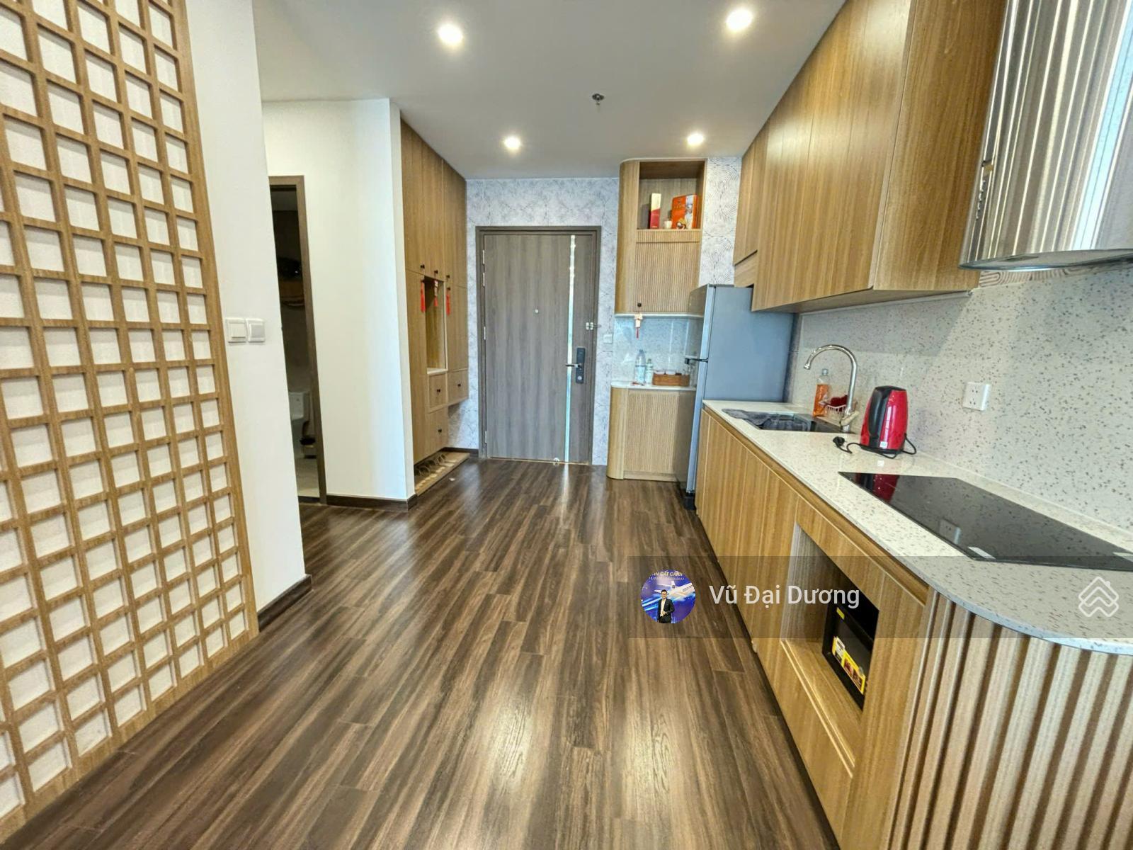 Cho thuê căn 2PN 2 WC nội thất đẹp, view Võ Nguyên Giáp Hoàng Huy Commerce