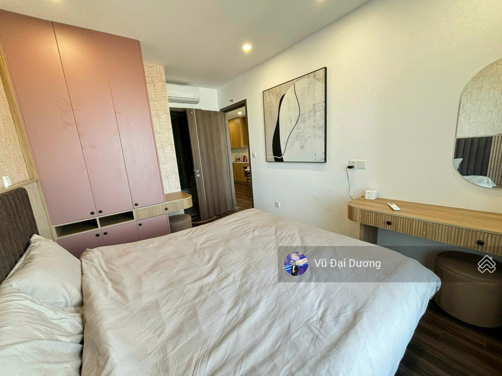 Cho thuê căn 2PN 2 WC nội thất đẹp, view Võ Nguyên Giáp Hoàng Huy Commerce