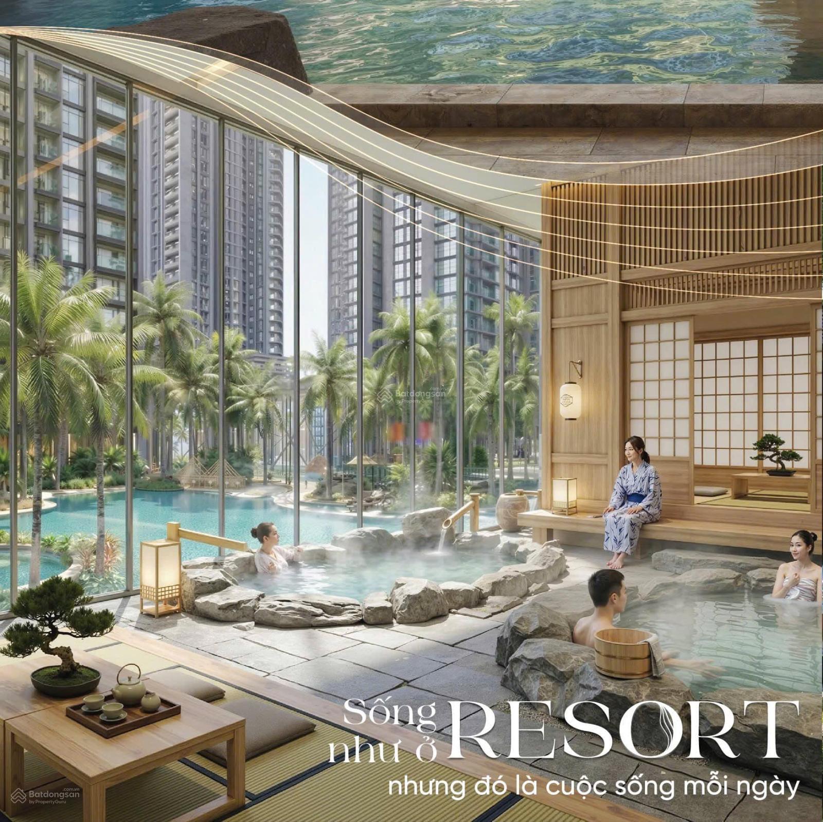 Alluvia City căn hộ 3N khoáng nóng đầu tư giai đoạn lúa non