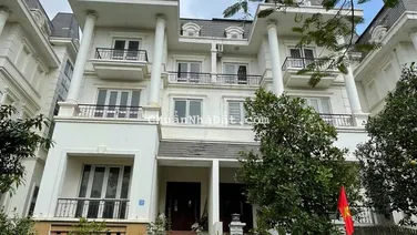 BQL khu đô thị Lideco bán căn biệt thự song lập DT 144m2 x MT 9m, 5 tầng vị trí đẹp, view công viên