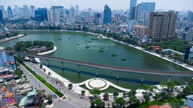 Nhà 8t căn góc mặt phố Mai Anh Tuấn mặt hồ Hoàng Cầu view triệu đô, DT 51m2 MT 8m nhỉnh 30tỷ