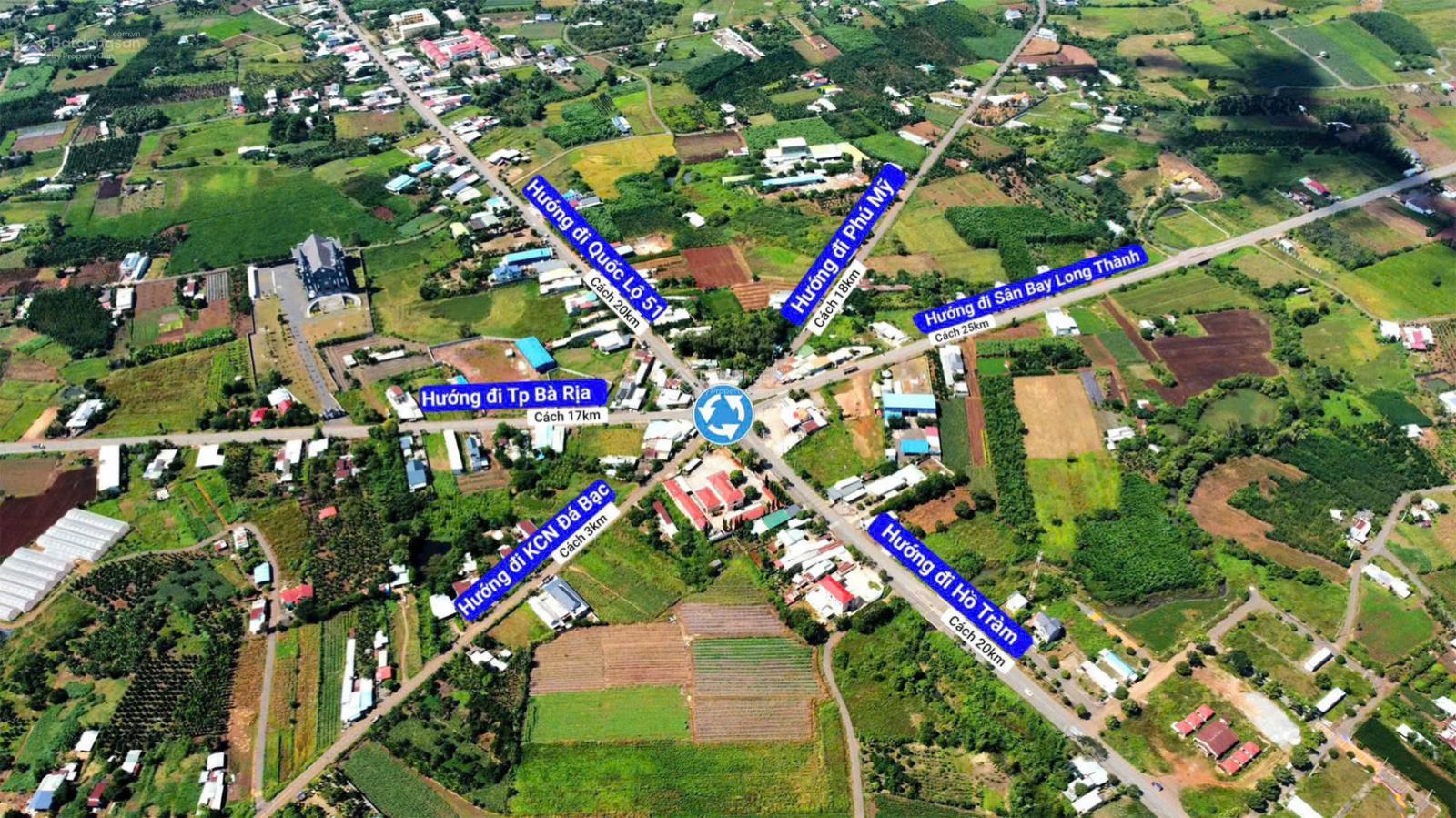 Bán đất giá đầu tư tại Vũng Tàu, 490 triệu, ngang 20m, 80m thổ cư