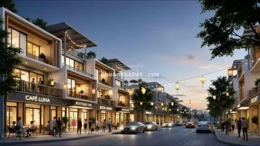 Townhouse 3 tầng mặt tiền đường 20m 125m2 ngang 7,5m - vị trí vàng kinh doanh - Charmora Nha Trang