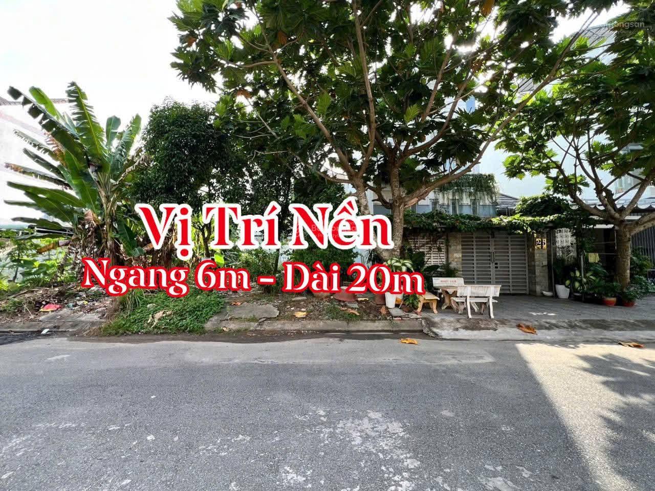 Nền (6*21m) Đường Số 2 khu dân cư xây dựng
