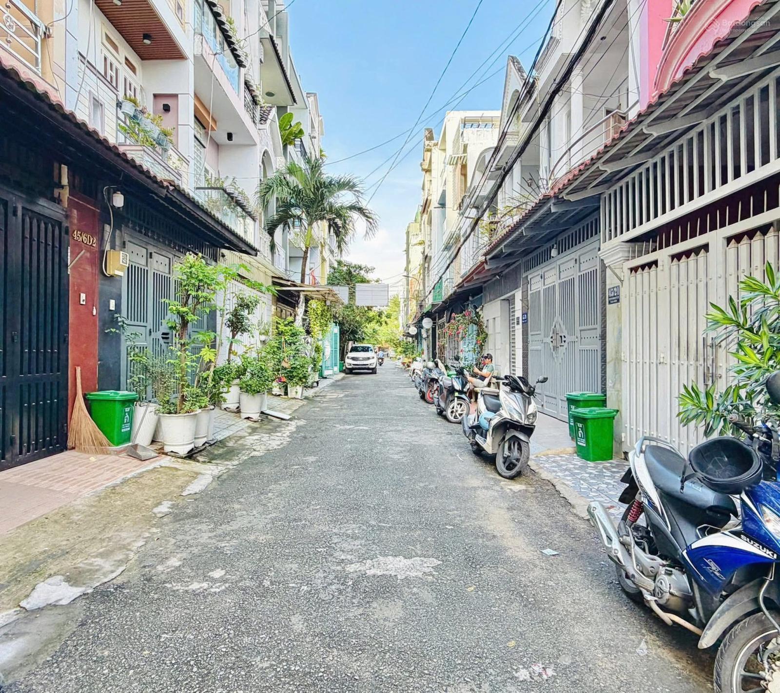 Nhà đẹp 5 phòng hẻm xe hơi 6m gần chợ Tân Sơn Phạm Văn Bạch nhà ga T3 siêu thị Emart ngang gần 5m