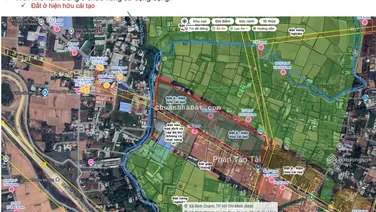 Gần chợ Bình Chánh chủ bán đất MT Hoàng Phan Thái 151,2m2 (117,3m2 ODT) ngang 6m, kề Vành Đai 3