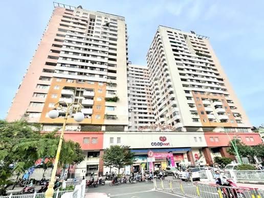 Cho thuê căn hộ chung cư srec tower. đường trường sa. p12. Q3. dt 81m2. 2pn. 2wc. Lầu cao view đẹp,