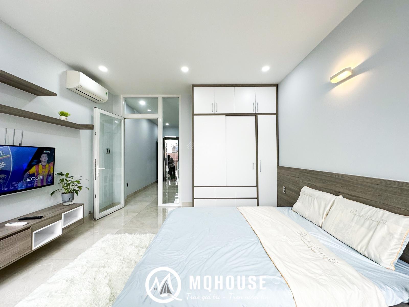 Cho thuê căn hộ 1PN (50m2), ban công, thang máy, gần CV Lê Thị Riêng Quận 10