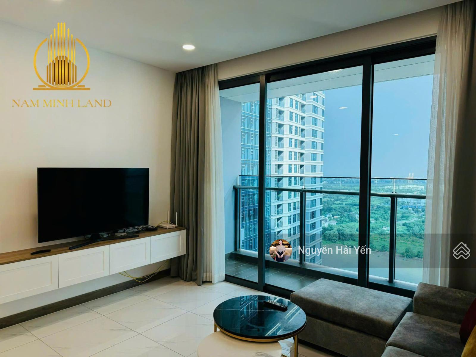 Hải Yến Nam Minh Land- cho thuê căn hộ Sunwah Pearl 2 phòng ngủ + 1 full NT có bồn tắm giá 40 triệu
