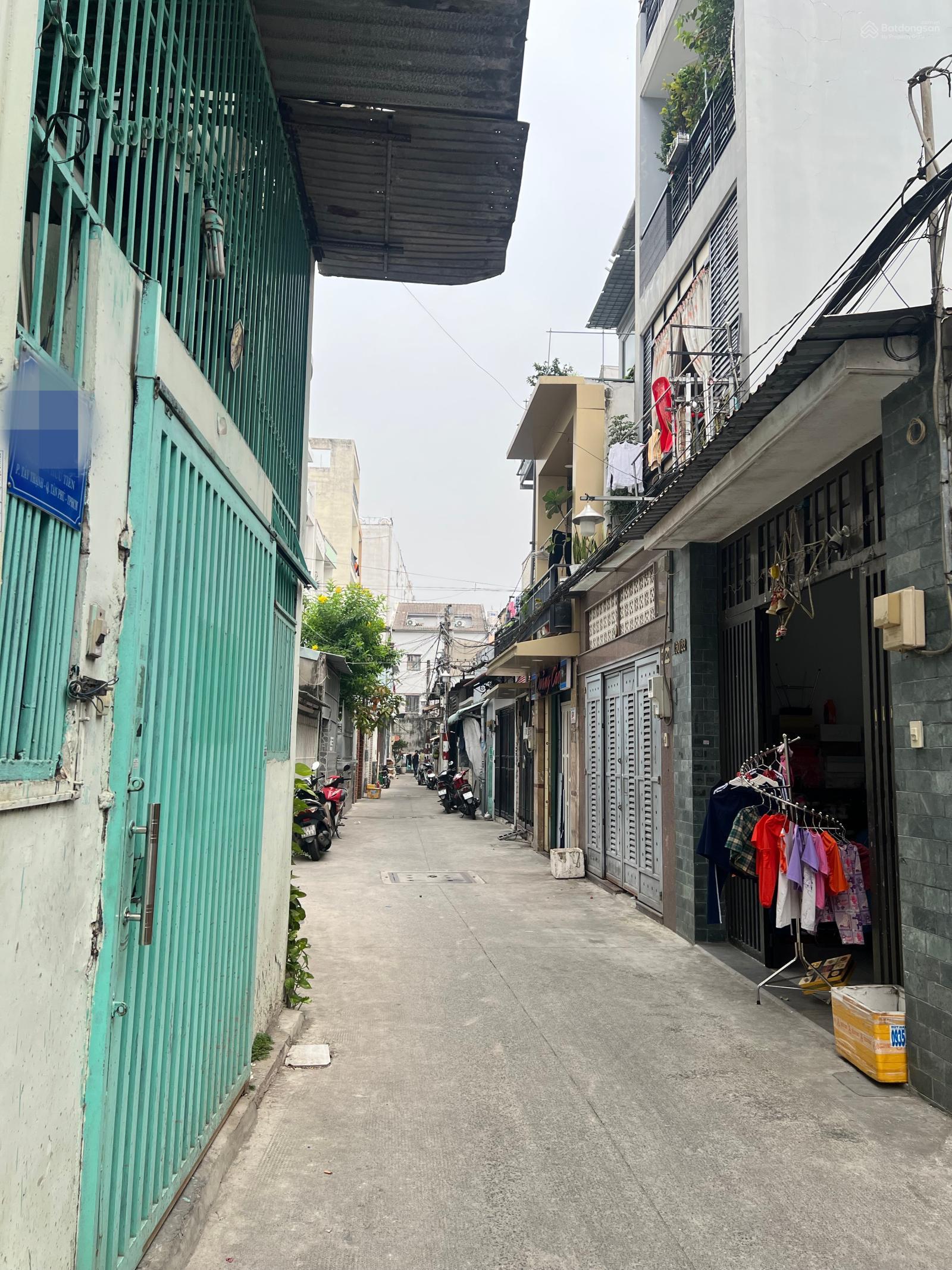 Hẻm xe hơi đường Nguyễn Hữu Tiến 4x12m 3,5 tấm