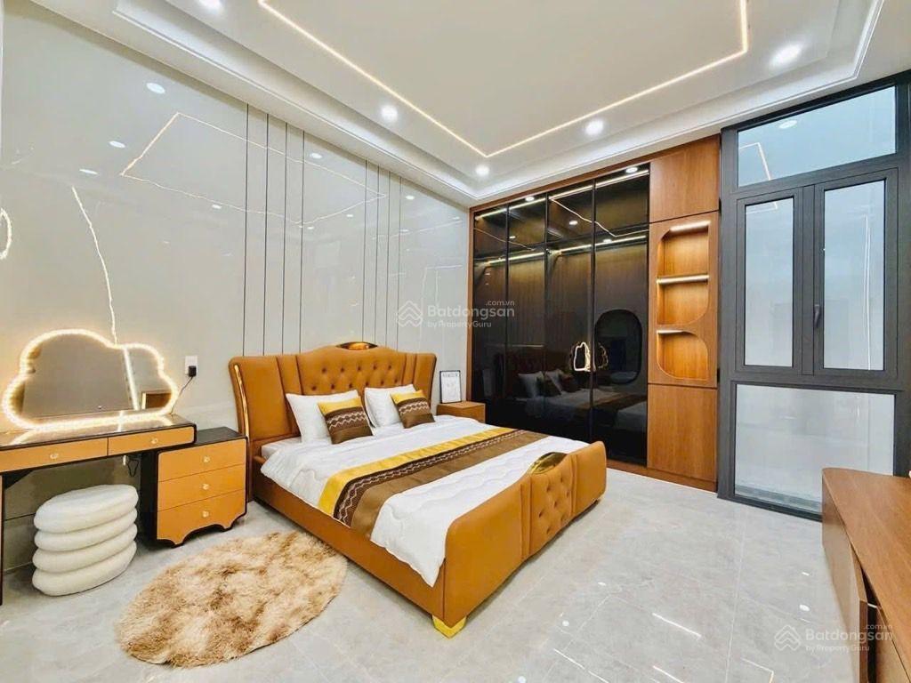 Chỉ hơn 8tỷ. Nhà 3 tầng. 4x15m. Tặng FULL nội thất cao cấp. HXH Lê Văn Thọ, P11, Gò Vấp.