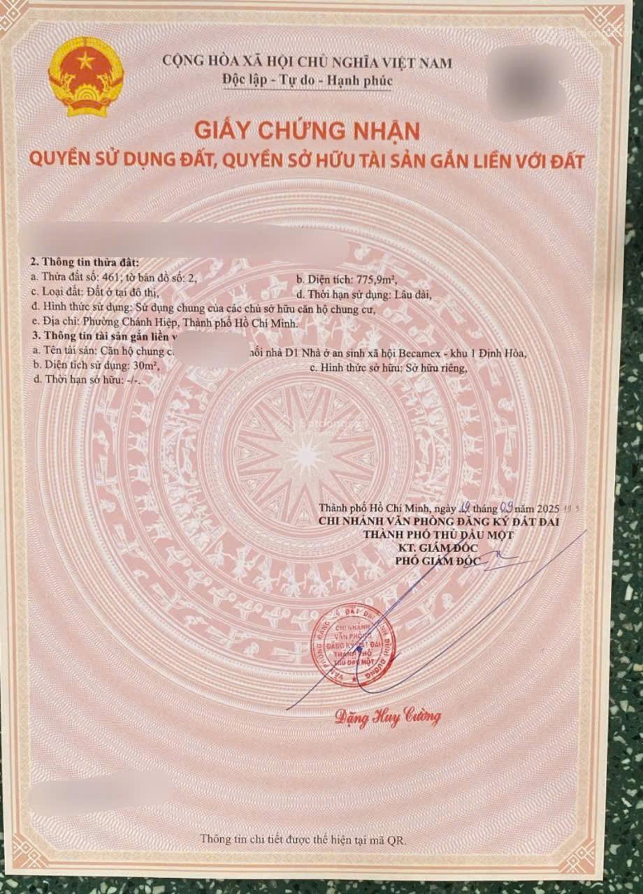 (7574) Becamex Định Hòa. Lầu 4 bao sổ: 455 triệu. Còn bớt. Nhận ký gửi 10 ngày bán xong