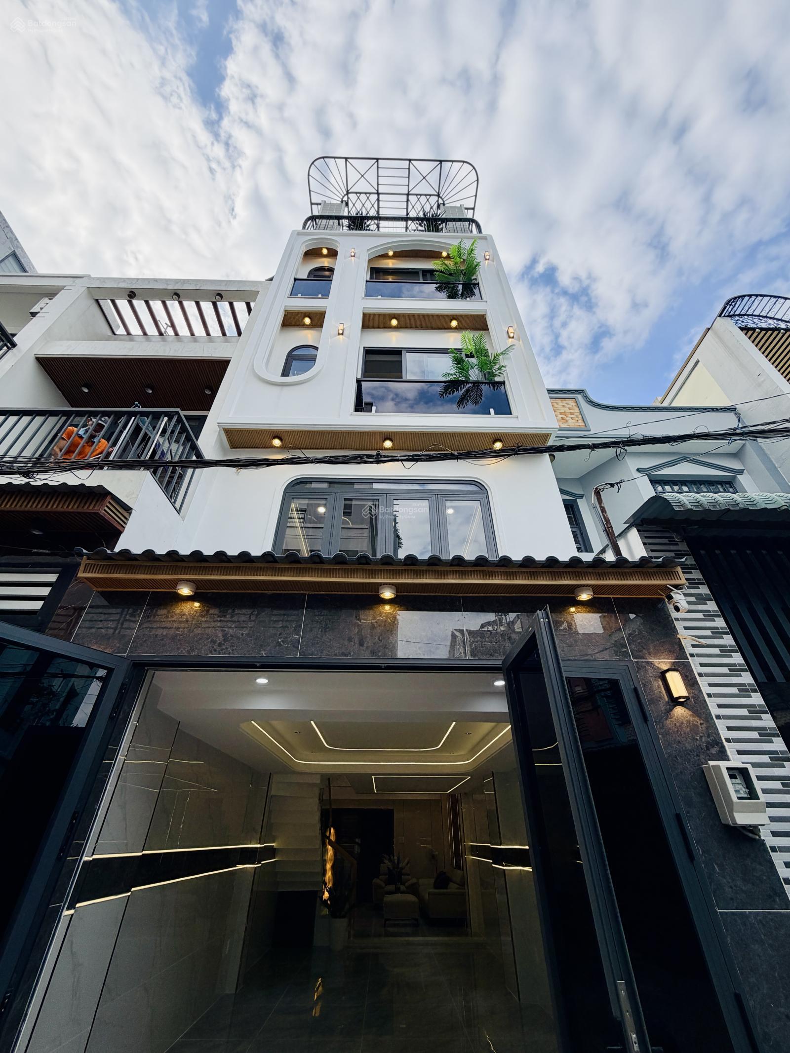 Bán nhà hẻm xe hơi 248/ Nguyễn Văn Khối - trệt lửng 3 lầu 4 phòng ngủ full nội thất 9,8 tỷ TL