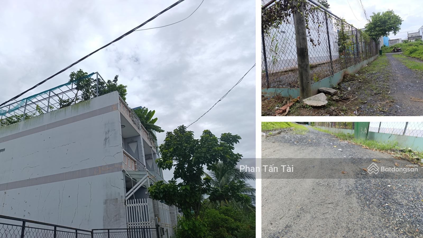 Cạnh chợ Bình Chánh chủ bán đất ngang 8m hướng Đông 160m2 lô góc hẻm ô tô thông ra Lê Khả Phiêu QL1