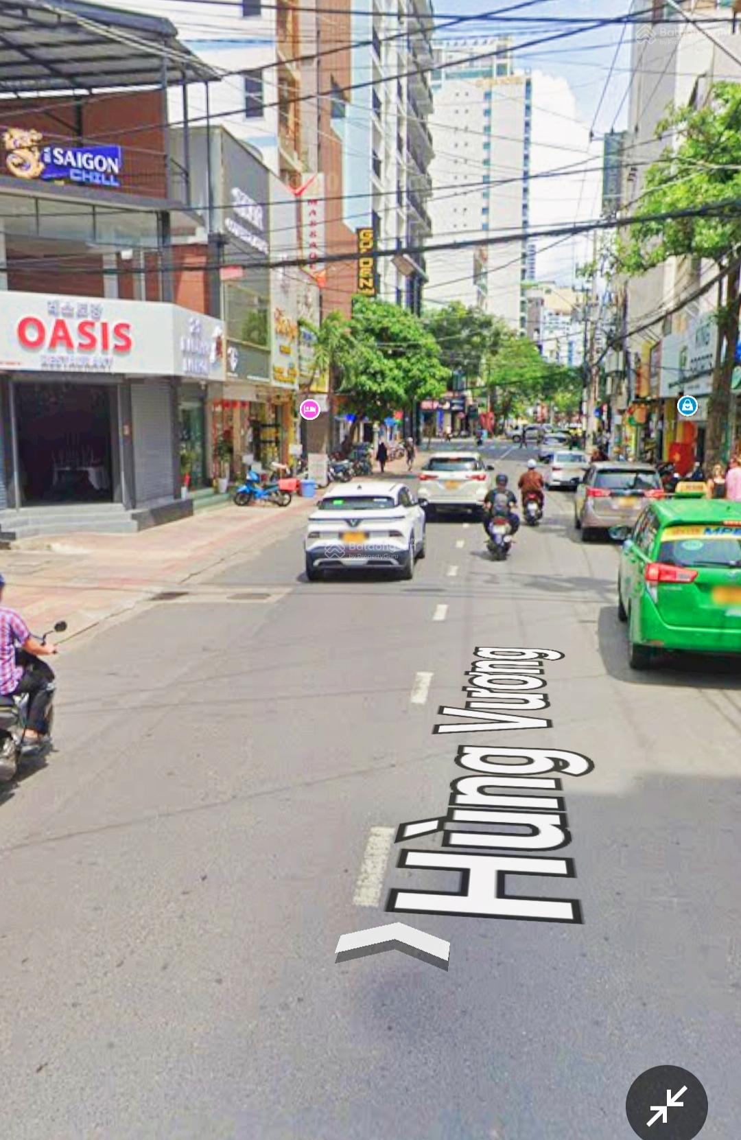 Nhà 2 tầng mặt tiền Hùng Vương _ Cách biển Trần Phú: 280m  Giá: 15,5 tỷ