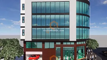 Tòa nhà văn phòng "căn góc" 1000m2 An Khánh - An Phú hầm 5 tầng suốt, thang máy, 200 triệu/tháng