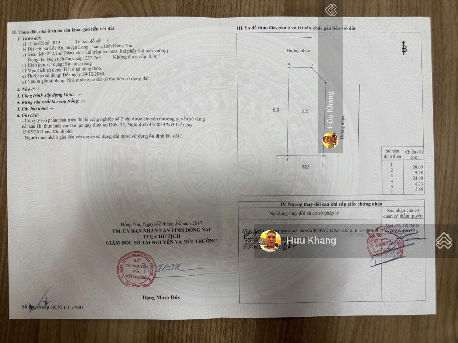 D2D Lộc An - 232.2m2 góc hai mặt tiền ngay 1/DT769 - gần ngay trường song ngữ - khu chưng cư - NOXH