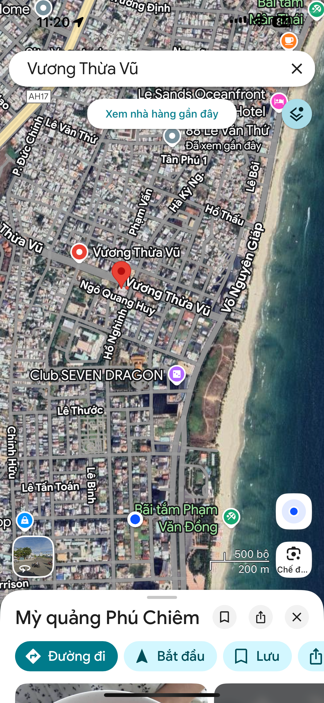 Bán lô đất Vương Thừa Vũ, Sơn Trà, Đà Nẵng