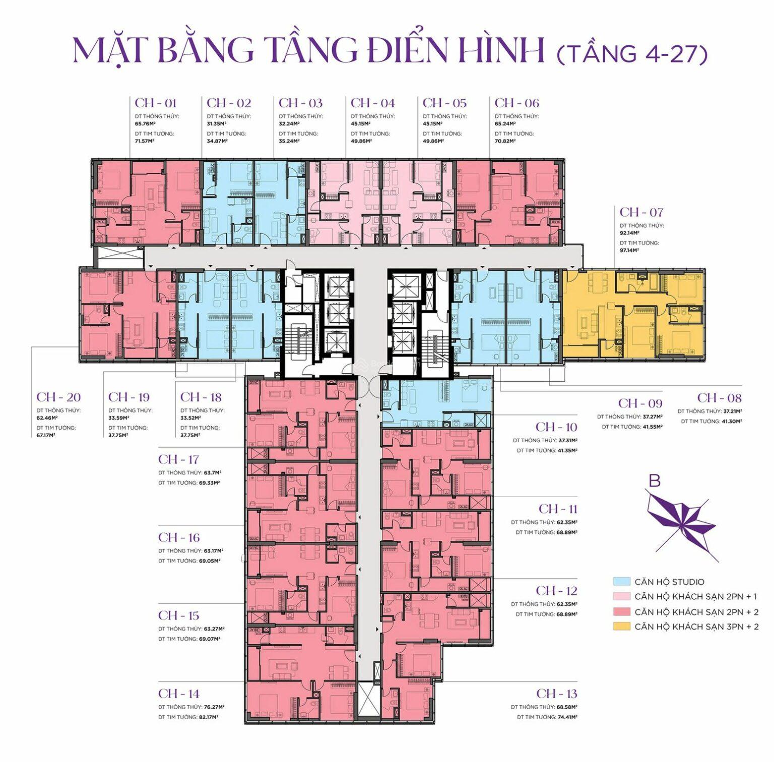 Cho thuê Sty 33m The Ninety Complex 90 đường Láng full nội thất 5* 0917 136 ***