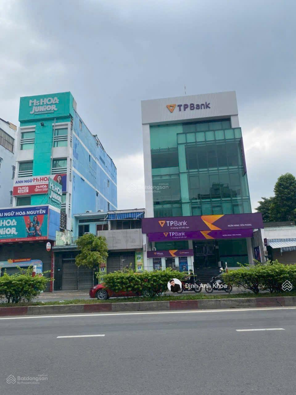 Tòa nhà giảm 6 tỷ | MT Cộng Hòa Tân Bình | 11m x 28m = 250m² | Giá 109 tỷ | Thuê 260 tr