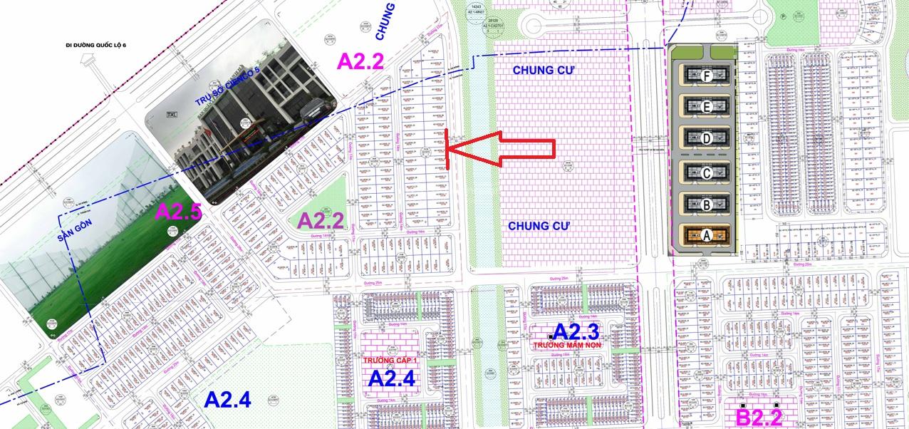 Bán biệt thự đường 25m, đối diện 24 tòa chung cư , vị trí kinh doanh làm nhà hàng, ngân hàng ...