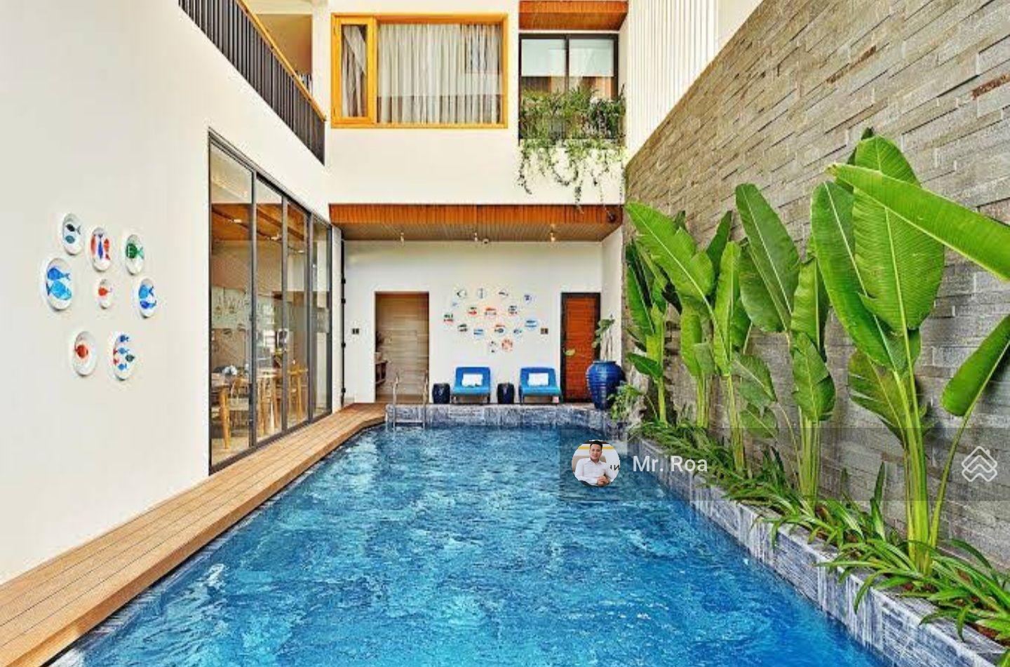 Bán tòa Boutique hotel cách biển Mỹ Khê chỉ 5p đi bộ, diện tích 250m2, dòng tiền 1.5 tỷ hàng năm