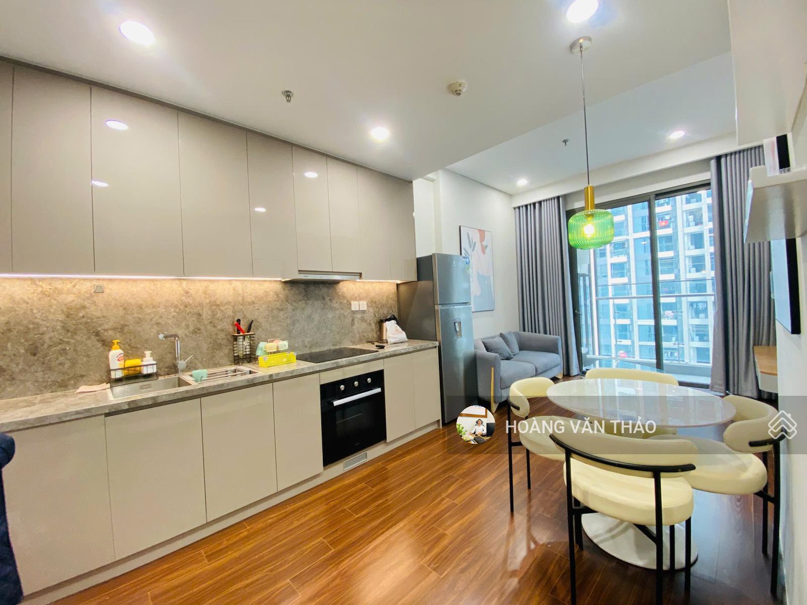 Cho thuê căn hộ 2PN 2WC Masteri Waterfront, loại 2PN 2WC full đồ đẹp, căn góc, sẵn vào ở ngay