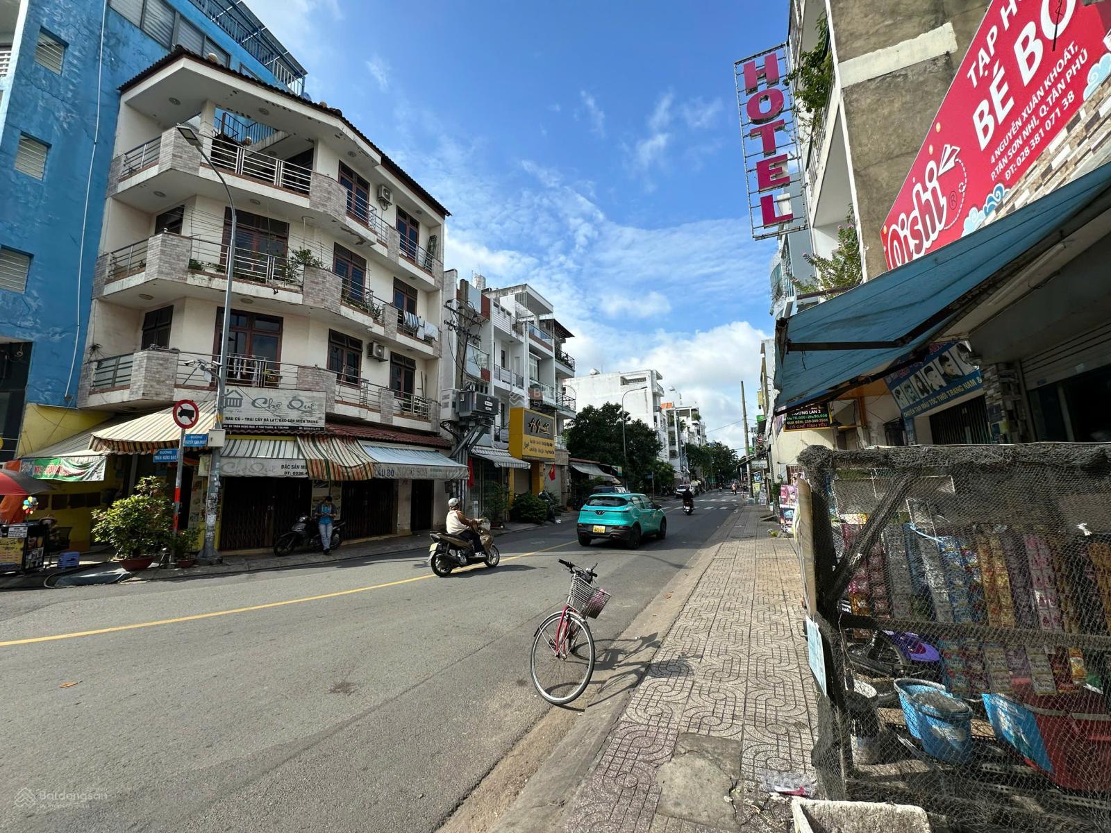 Căn hộ dịch vụ TN 430tr/tháng - MT Đường Trần Tấn - DT 523m2 - 1 hầm 6 lầu - Giá 75 tỷ TL