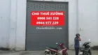 Nhà xưởng cho thuê xã bà điểm huyện hoc môn dt: 500m giá 40 triêu/tháng lh: 0908 561 ***