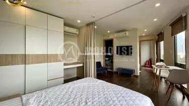 Căn hộ 1 phòng ngủ/studio - full nội thất - ngay ga Metro An Phú