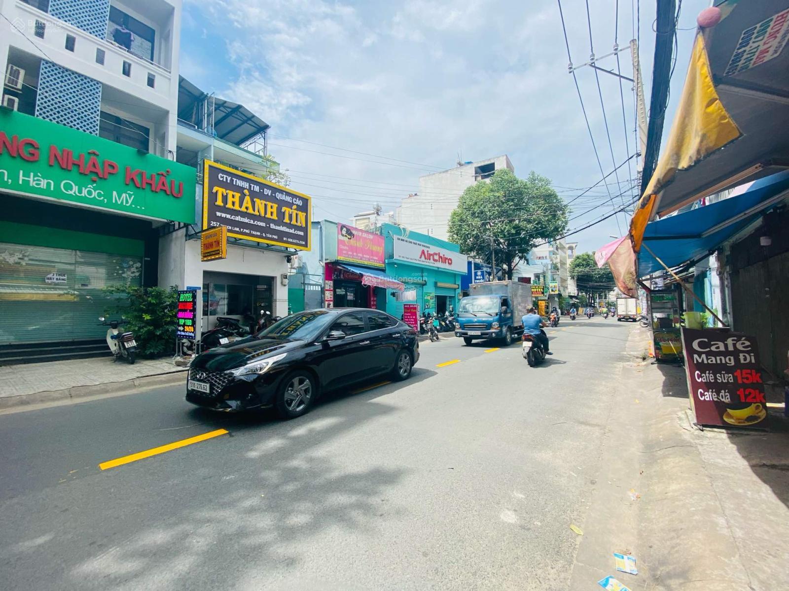 MẶT TIỀN KINH DOANH THẠCH LAM DT: NH 8,4X23M ( 4 TẦNG )_THUÊ KHOÁNG 40TR/THÁNG - 24 TỶ THƯƠNG LƯỢNG