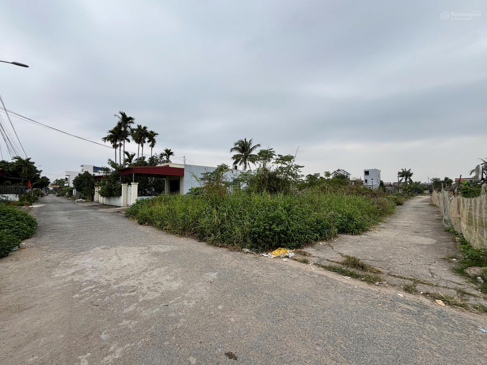 Bán đất Tân Vũ 2 Tràng Cát dt 54,45m2 lô góc đường nhựa 8m, gần Vin NOXH, KCN Nam Tràng Cát