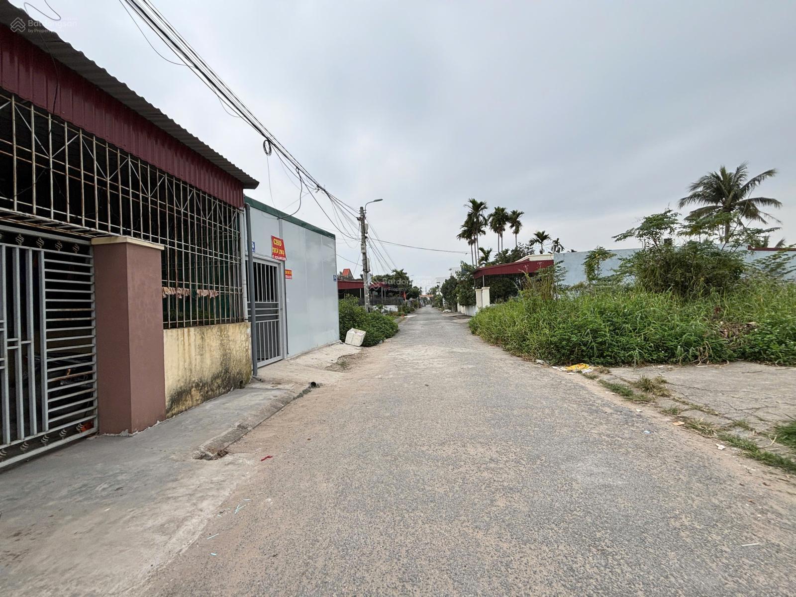 Bán đất Tân Vũ 2 Tràng Cát dt 54,45m2 lô góc đường nhựa 8m, gần Vin NOXH, KCN Nam Tràng Cát