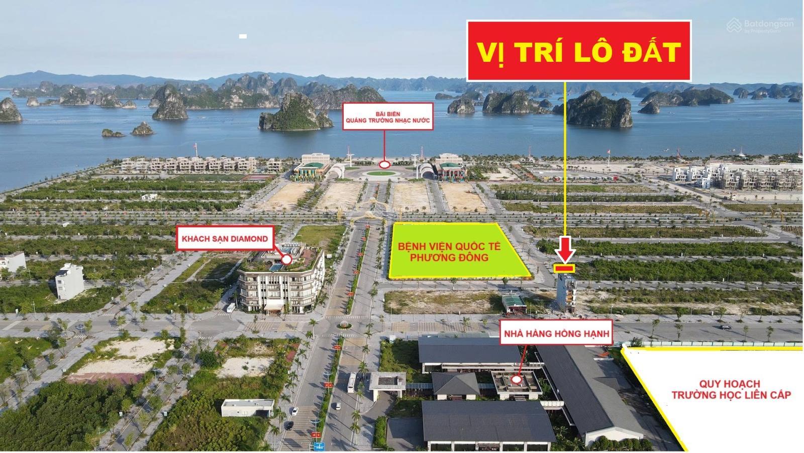 Quỹ độc quyền 120 lô đẹp nhất dự án LK13, LK12, LK45, Phương Đông, DT 87,5 - 500m2, giá từ 2,2 tỷ