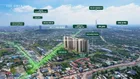 Bán căn hộ The Emerald Garden View MT Nguyễn Chí Thanh 2 PN2WC giá từ 35tr/m2 bàn giao NT cơ bản