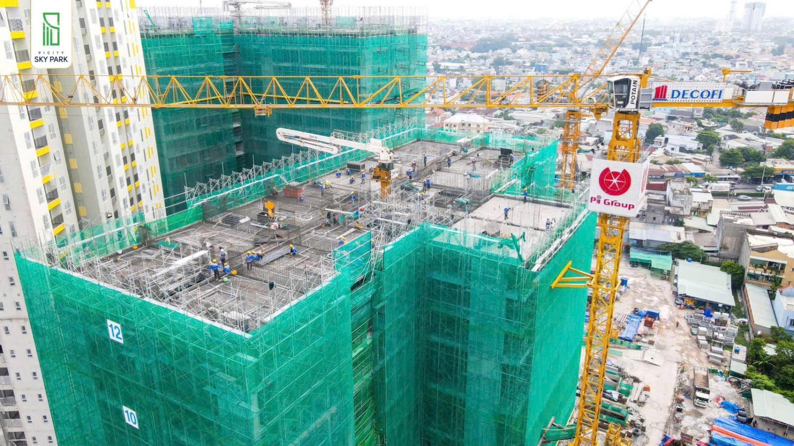 Picity Sky Park căn Hi - Ceiling trần 5,4m, 53 - 60m2, giá từ 2,8 tỷ (QL1A, Phạm Văn Đồng)