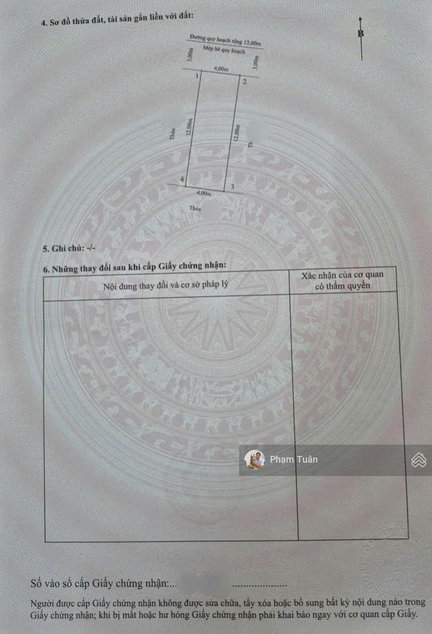 Gần ngã tư đường lớn đất tái định cư 226 Lê Lai (C941) LH 0917 696 ***