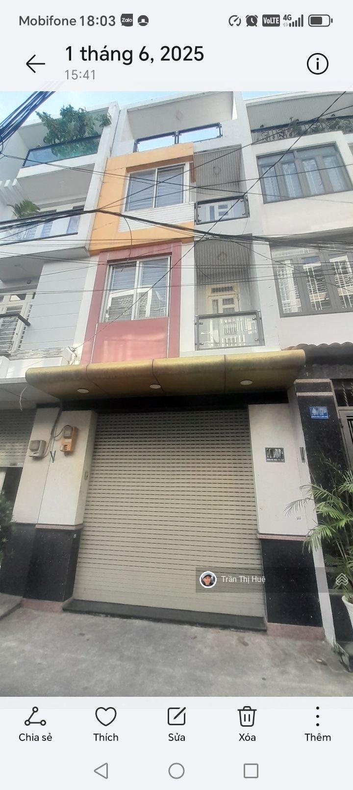 NHÀ GẦN Q1, 4 TẦNG , 52m2, HXH, HOÀNG HOA THÁM, BÌNH THẠNH, NHỈNH 9.x tỷ