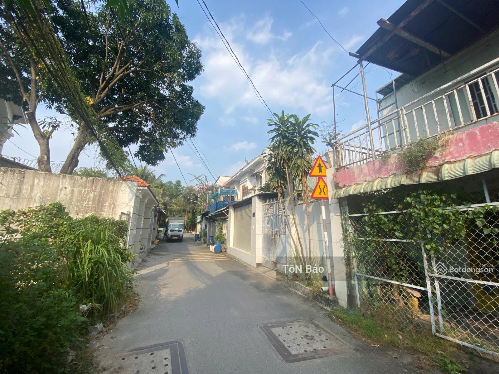 Bán đất 52m ngang 6m - ngay mặt tiền đường Vĩnh Phú - đường oto - có sẵn nhà cấp 4 - kế bên sông SG