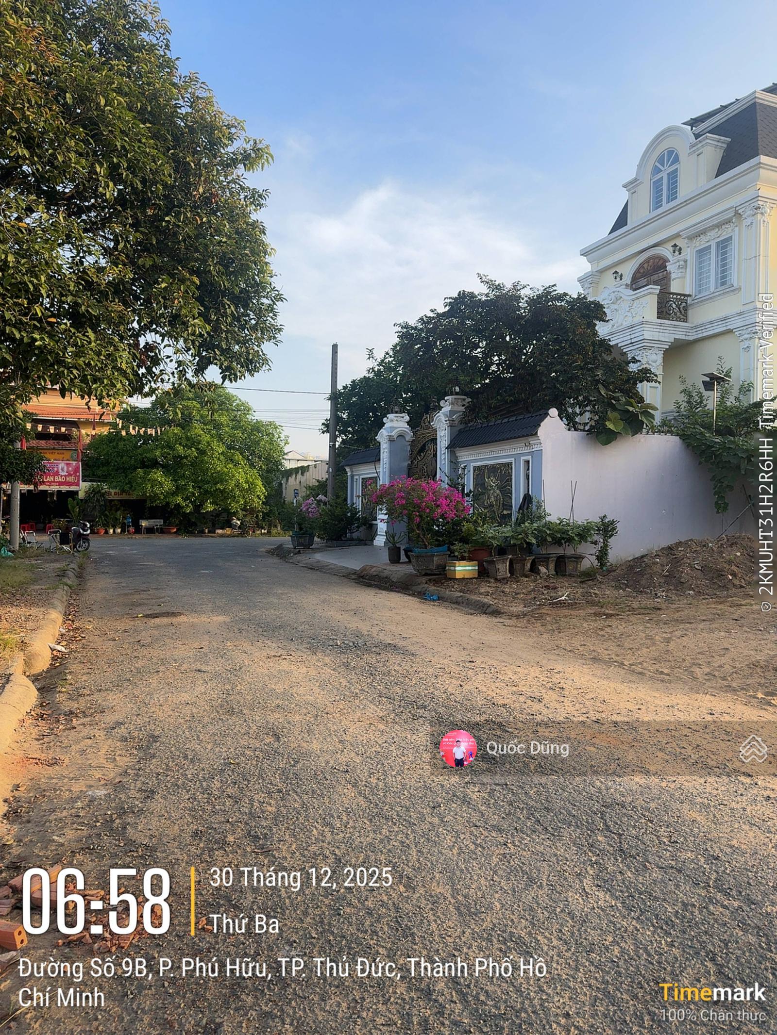 Giá tốt xuất hiện: Bán lô đất biệt thự KDC ĐH Bách Khoa, P. Phú Hữu - DT 14x30m (420m2) chỉ 56tr/m2