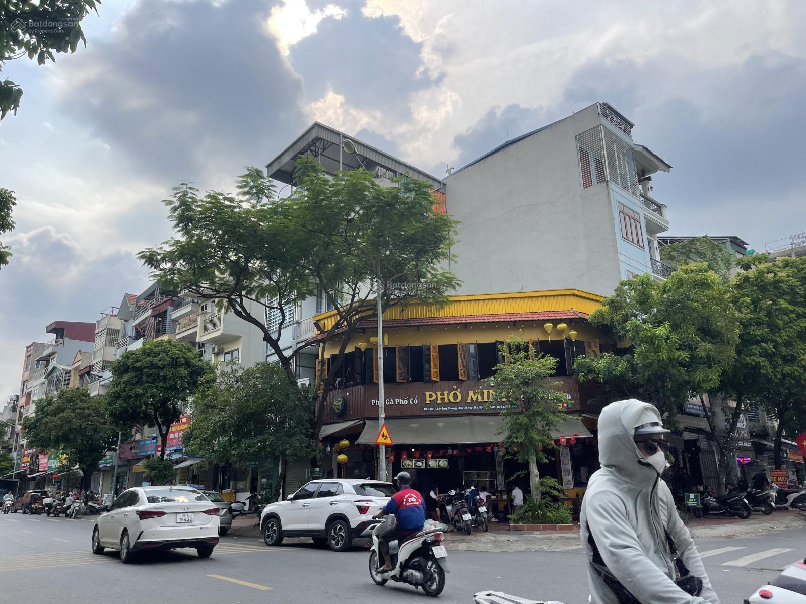 NHÀ LÔ GÓC VIP- Ô TÔ TRÁNH- KINH DOANH- MẶT PHỐ LÊ HỒNG PHONG HÀ ĐÔNG- PHỐ CỔ - 60 - MT16M - 20TỶ