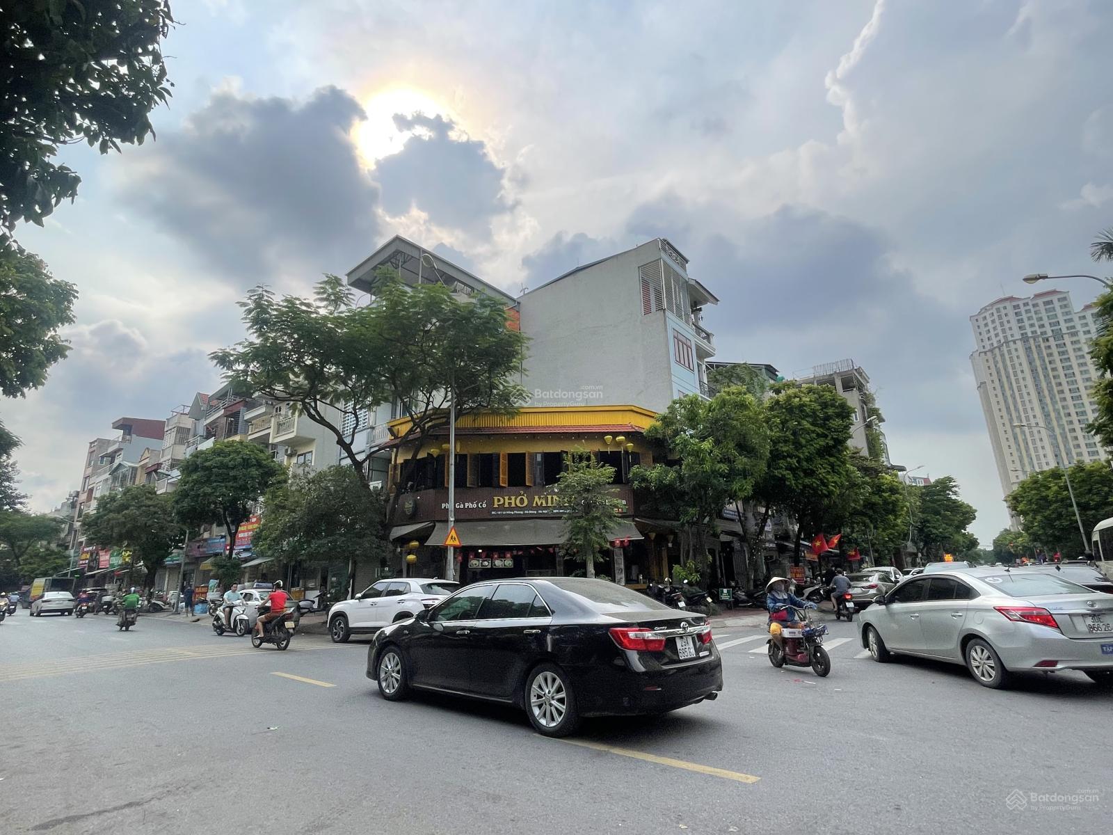 NHÀ LÔ GÓC VIP- Ô TÔ TRÁNH- KINH DOANH- MẶT PHỐ LÊ HỒNG PHONG HÀ ĐÔNG- PHỐ CỔ - 60 - MT16M - 20TỶ