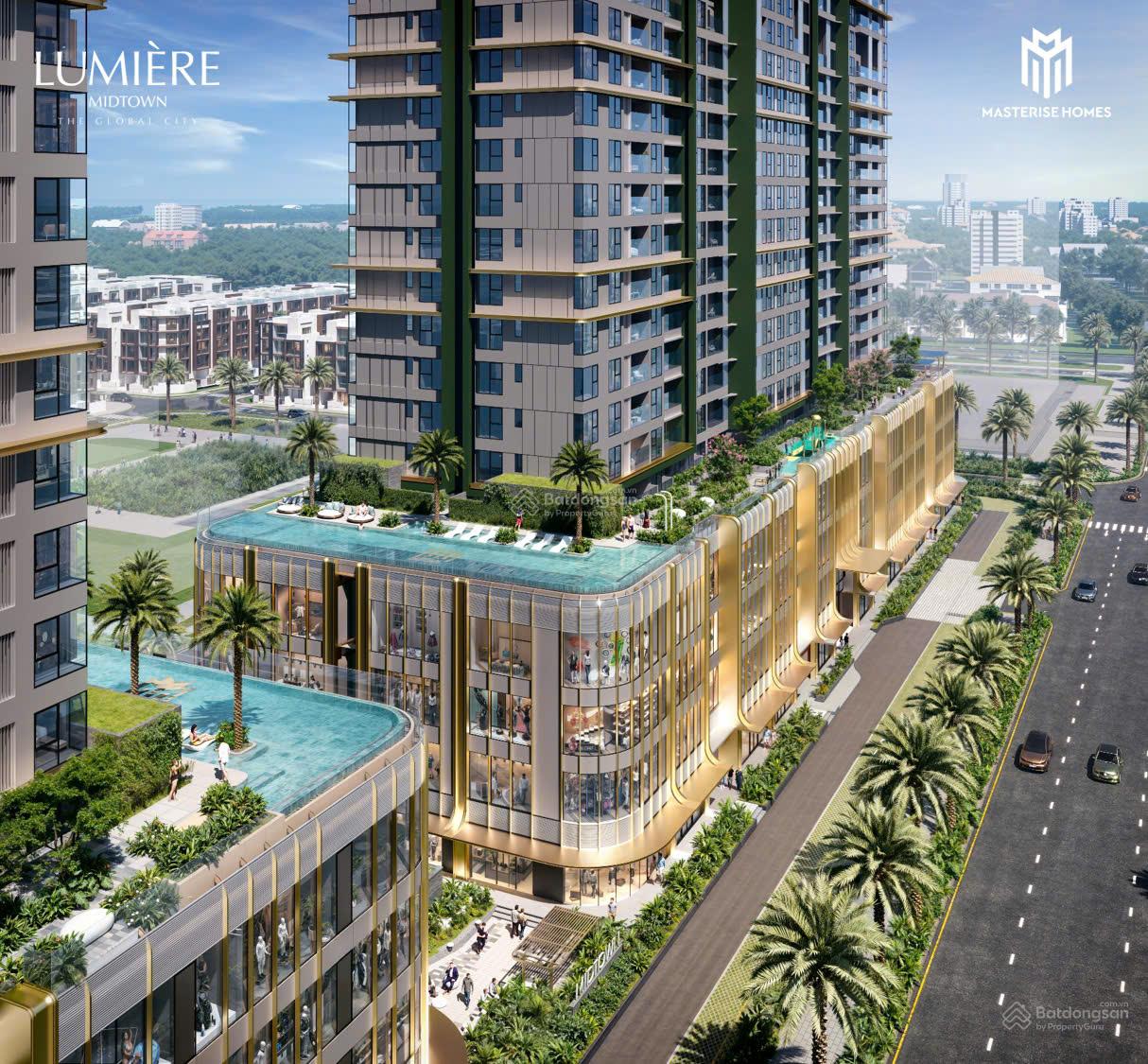 Bán căn 2PN Lumirere Midtown, giá rẻ nhất chỉ 9,257 tỷ, nhận nhà tháng 8/2027